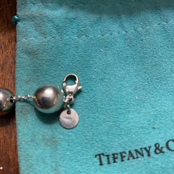 Tiffany & Co Silver beaded necklace and bracelet - Picture 3 of 4